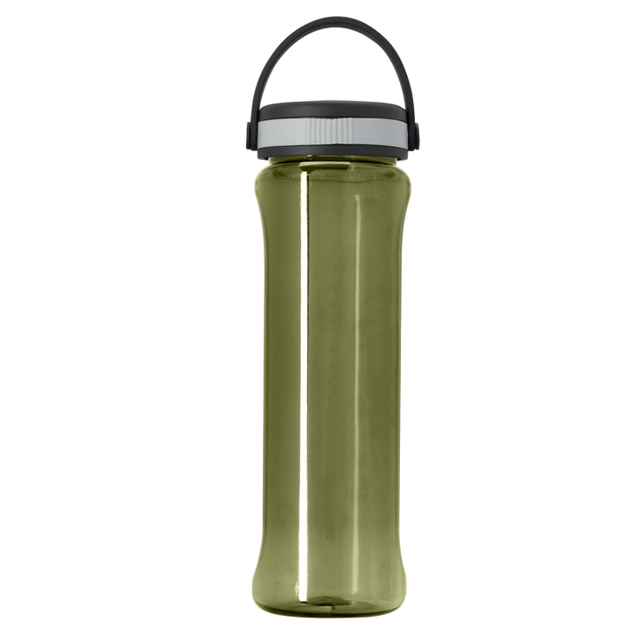 Boss Embossed RPET Bottle with Grip Lid - 26 oz.