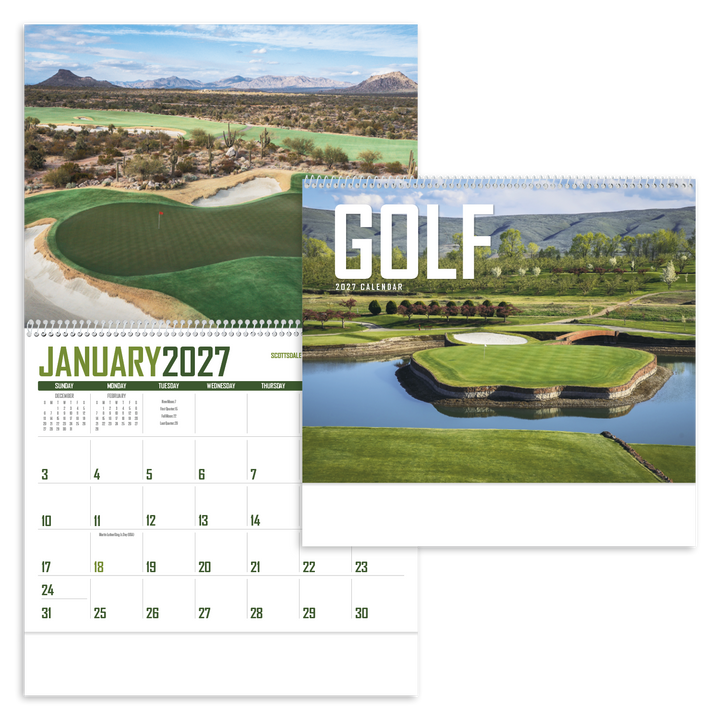 Triumph® Calendars Golf Calendar