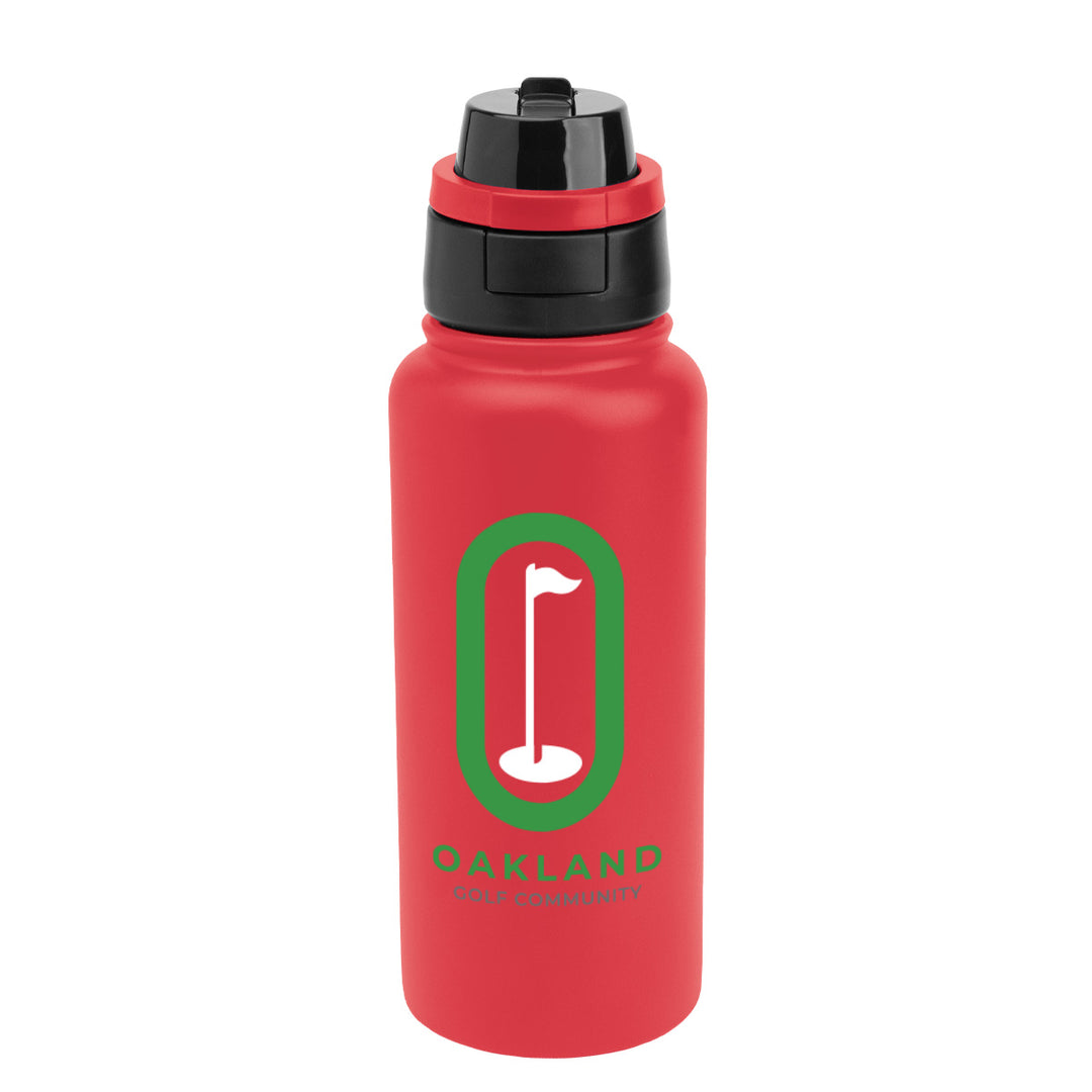 32 Oz. Pop Sip & Chug Recycled Stainless Steel Bottle