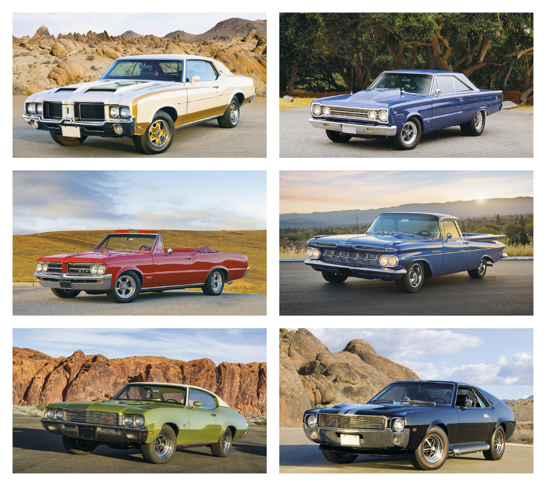 Triumph® Calendars Muscle Cars Calendar