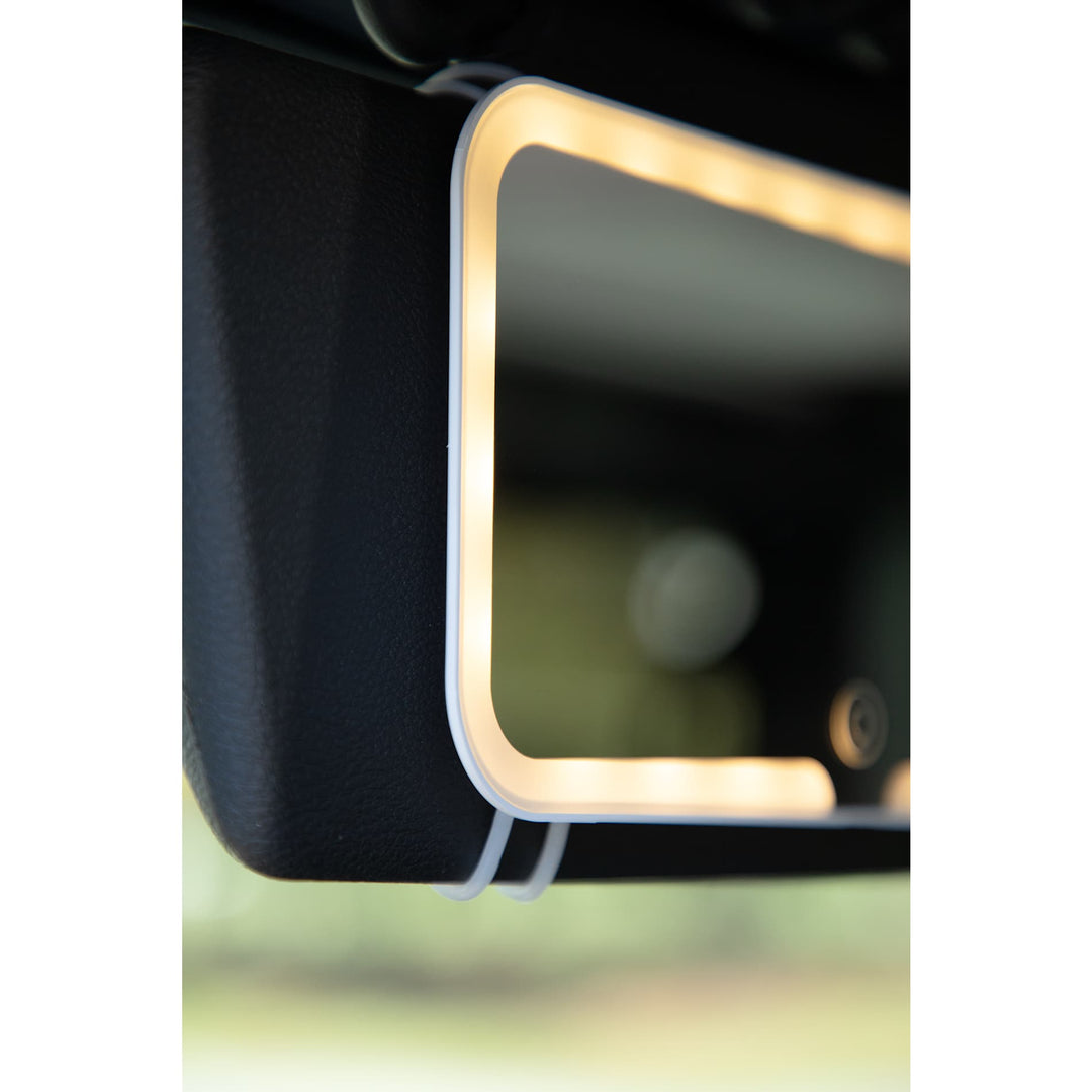 Car Visor Lighted Mirror