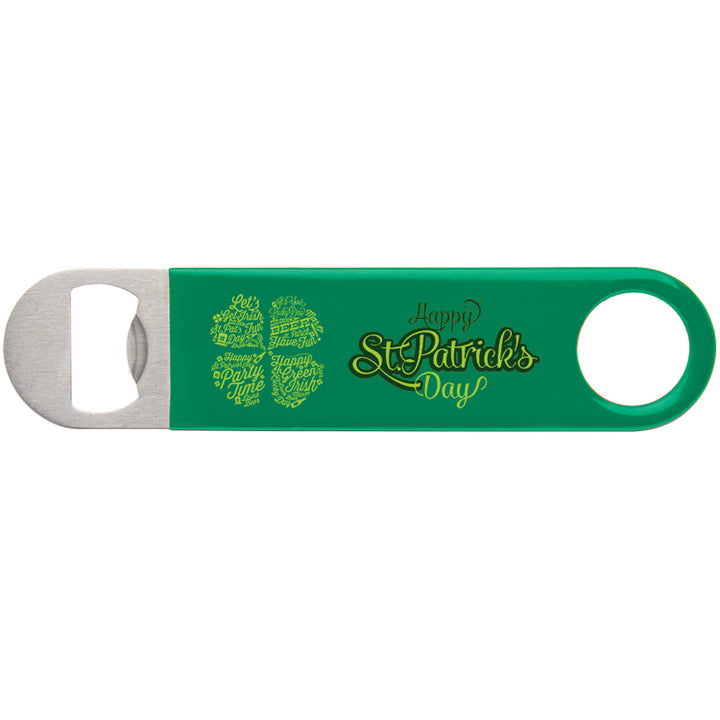 Color Wrapped Classic Paddle Bottle Opener