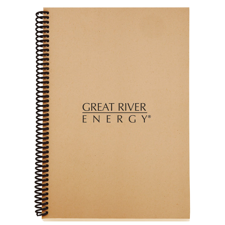 Spiral eco notebook