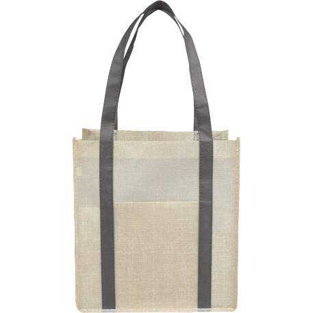 Pluto Recycled Non-Woven Small Grocery Tote