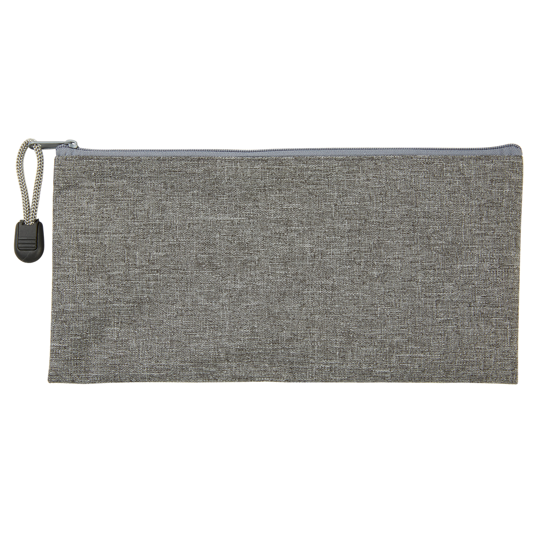 Heathered School Pouch