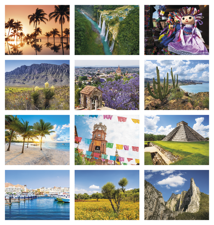 Good Value™ Mexico - Stapled Calendar