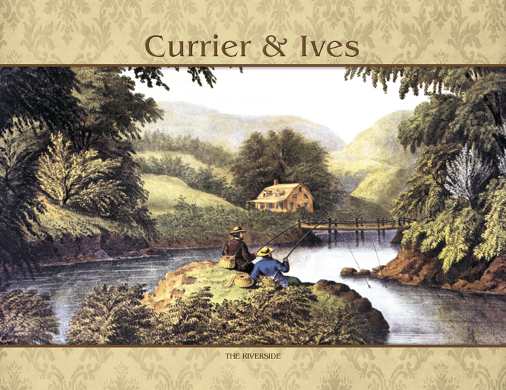 Good Value™ Currier & Ives - Stapled Calendar