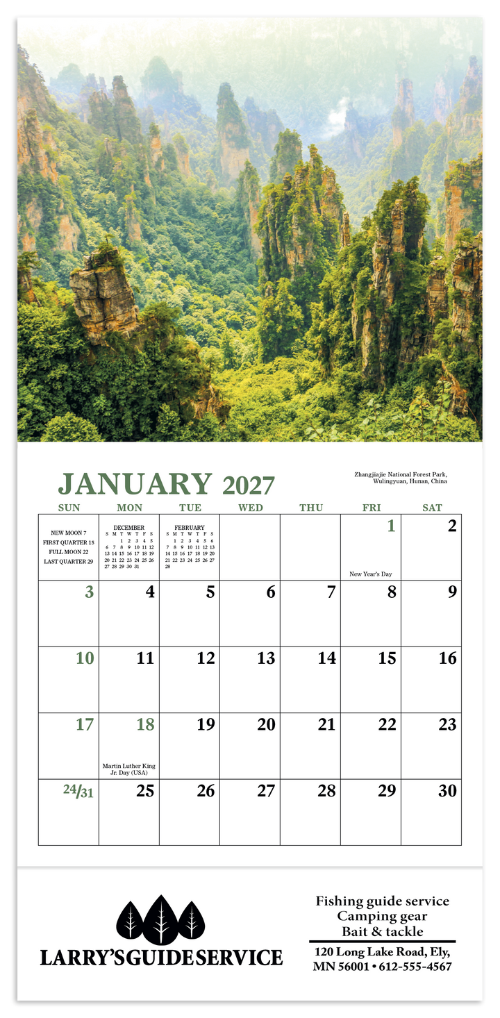 Good Value™ Glorious Getaways - Mini Calendar