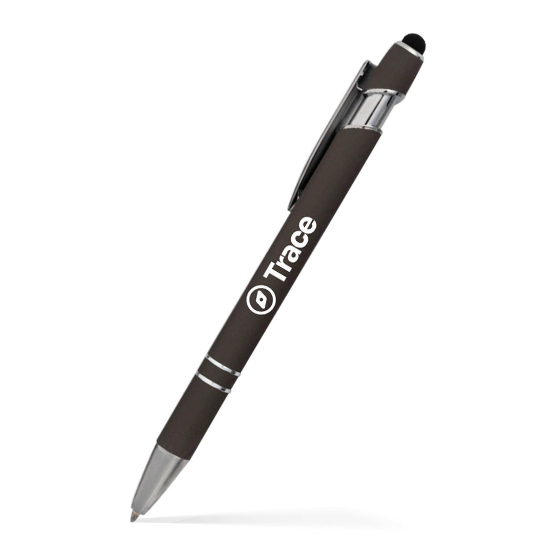 Alexandria Stylus Satin Soft Touch Click Metal Pen