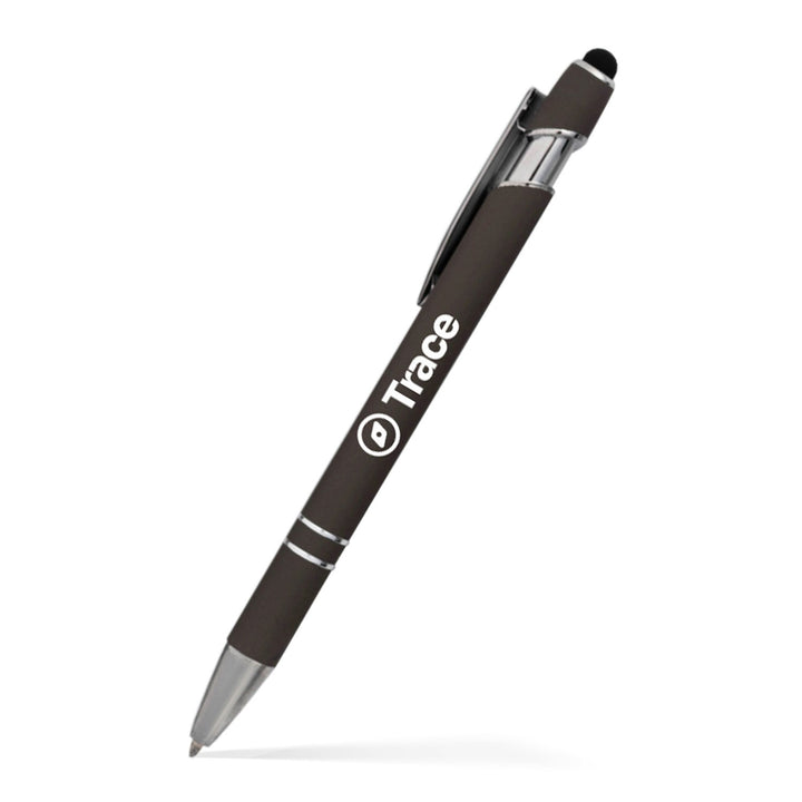 Alexandria Stylus Satin Soft Touch Click Metal Pen