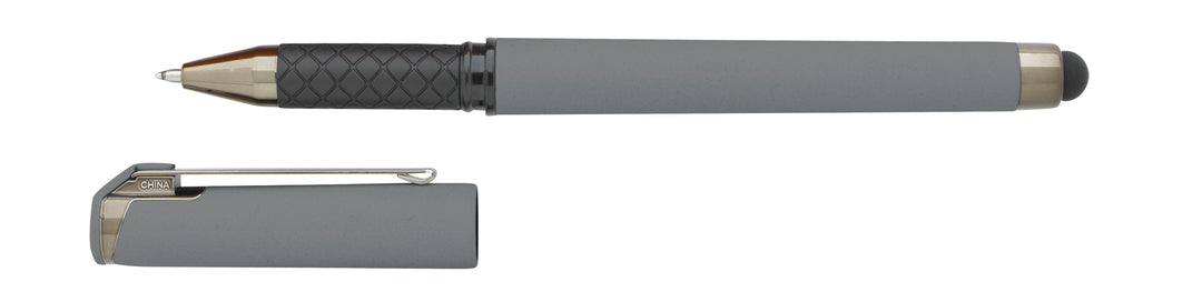Good Value™ Cali Stylus Gunmetal Suede RABS Pen