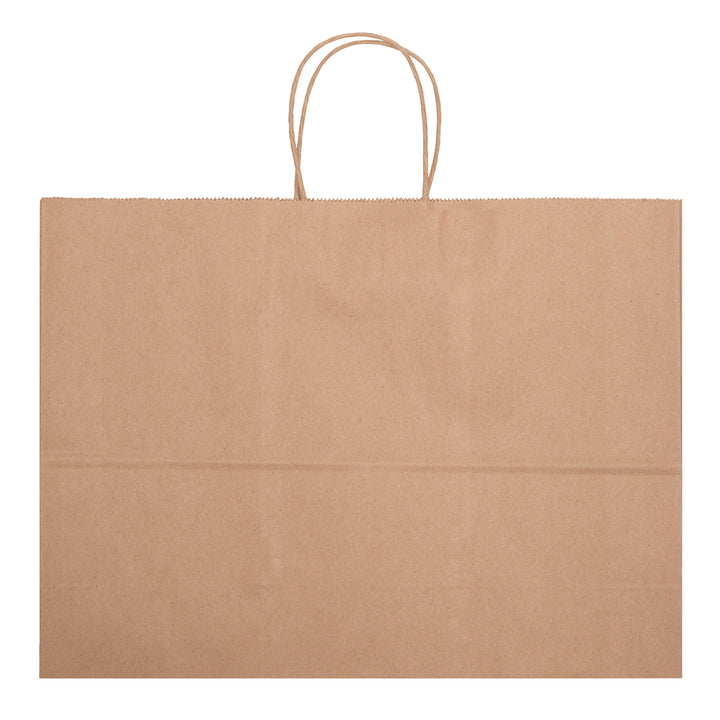 Eco Vogue - Kraft-Brown Shopper - Flexo Ink Print