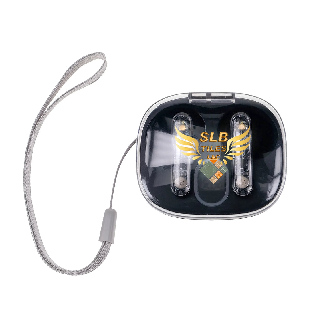 Light Up Display Lanyard Bluetooth Earbuds