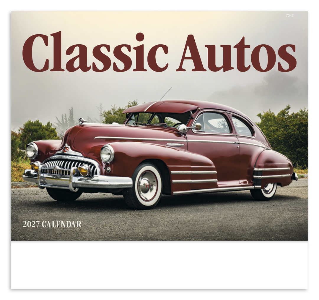 Good Value™ Classic Autos - Stapled Calendar