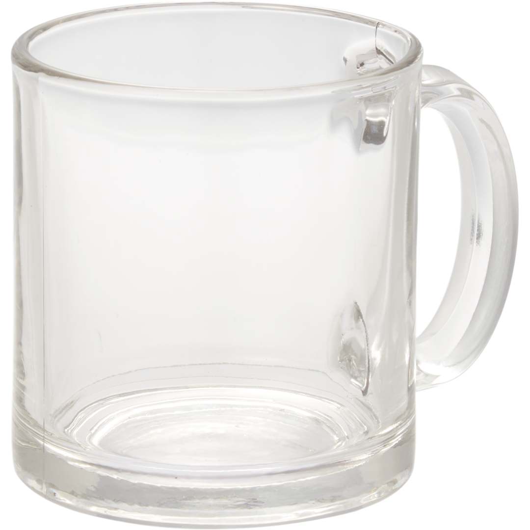 Glass Coffee Mug 13 oz.