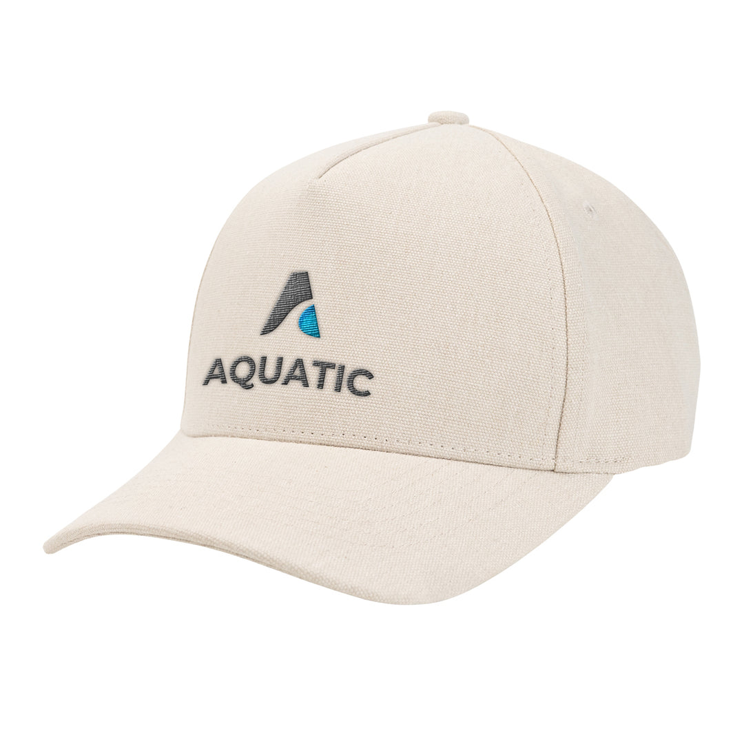 AWARE™ Recycled Cotton Cap with Leatherette Backstrap