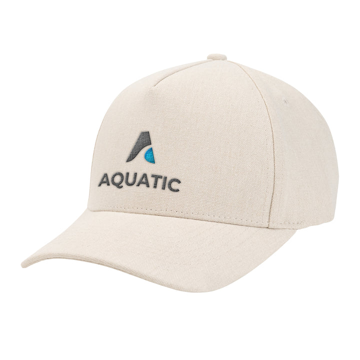 AWARE™ Recycled Cotton Cap with Leatherette Backstrap