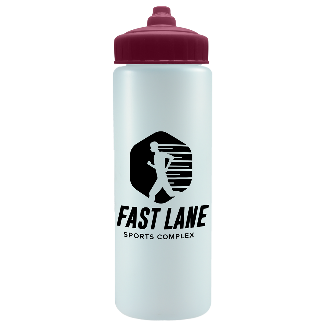 Quart Sport Bottle with Valve Lid - 32 oz.