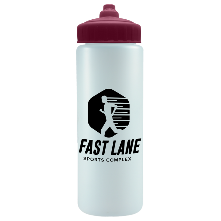 Quart Sport Bottle with Valve Lid - 32 oz.