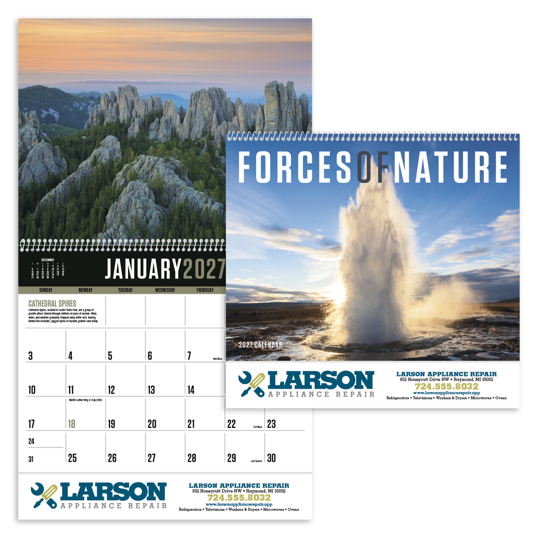 Triumph® Calendars Forces of Nature Calendar