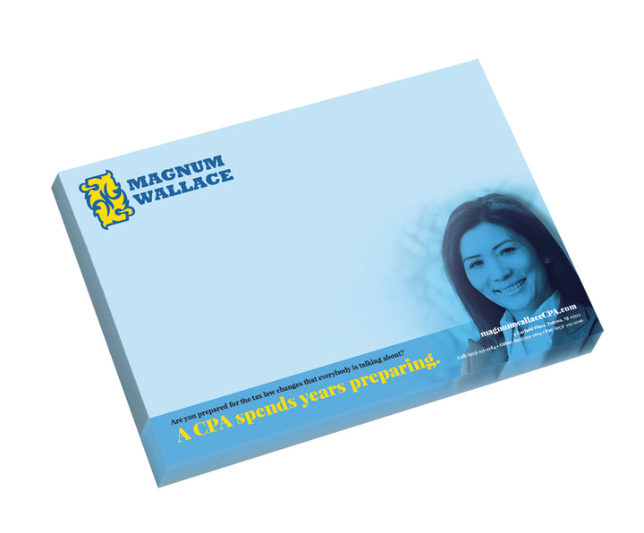 Souvenir® Sticky Note™ 4" x 3" Pad, 25 sheet