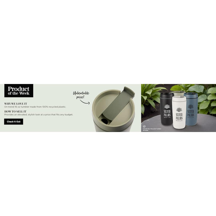 Grande 16oz Recycled Tumbler