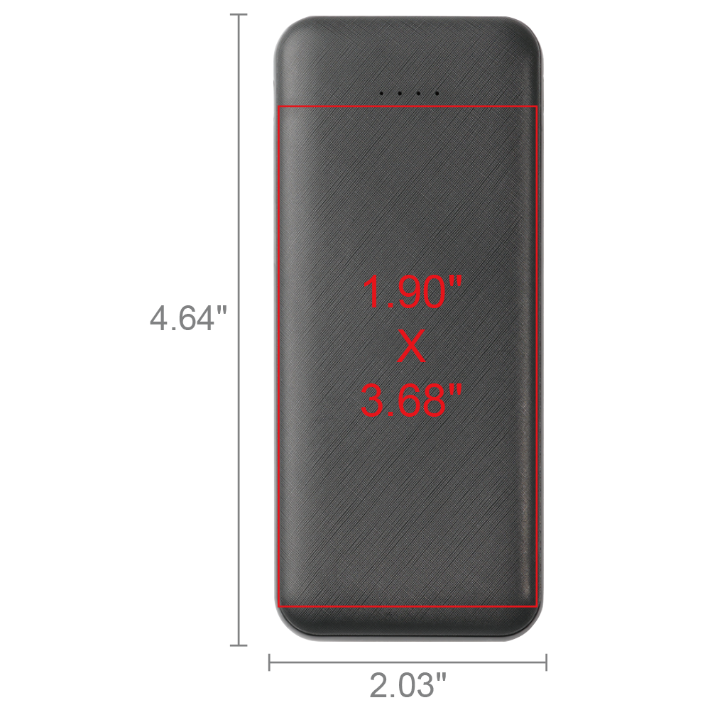 Janesville Mega 2.1 Fabric Texture Power Bank