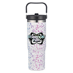 Oreno 30 oz Stainless Steel/Polypropylene Travel Tumbler