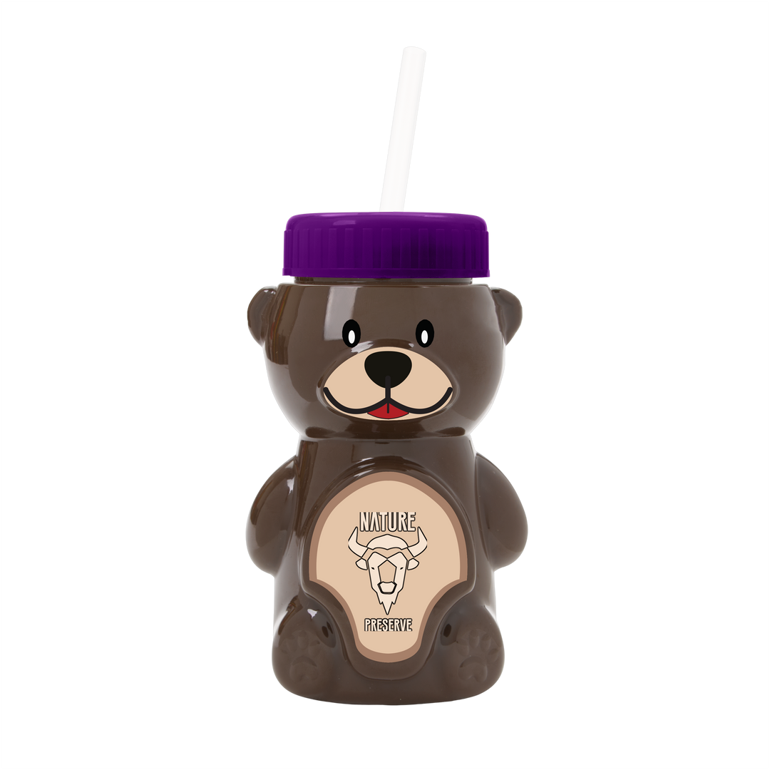 Cubbie RPET Bottle with Straw Lid - 20 oz.