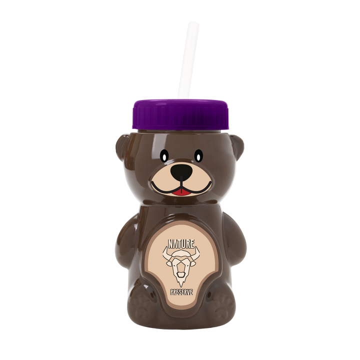 Cubbie RPET Bottle with Straw Lid - 20 oz.