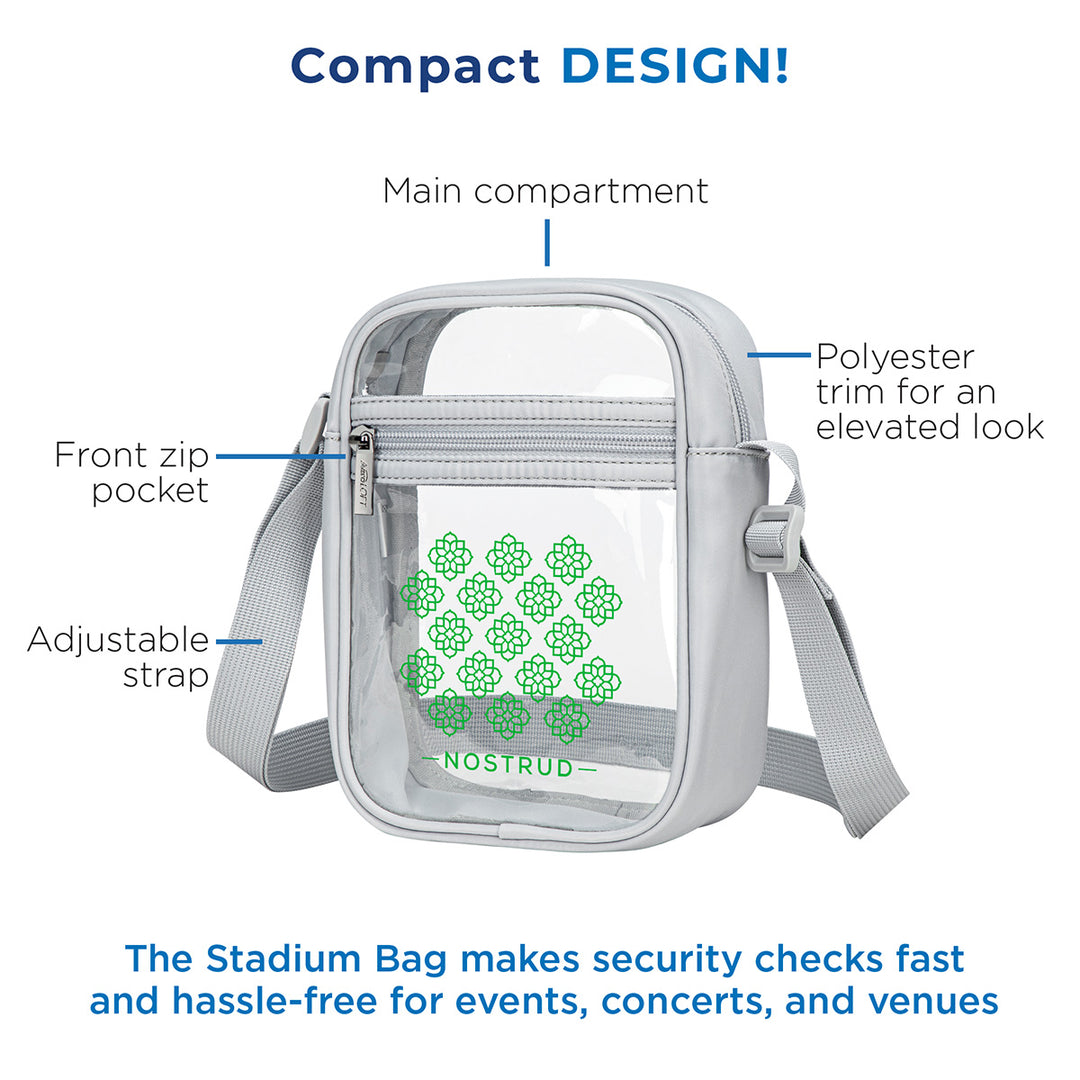 AeroLOFT® Clear View Crossbody Stadium Bag