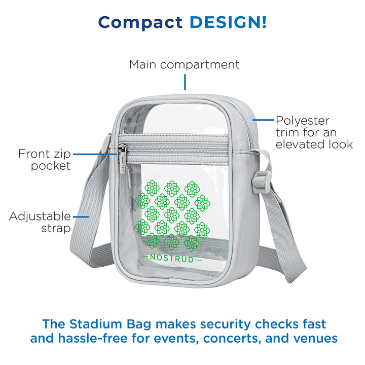 AeroLOFT® Clear View Crossbody Stadium Bag