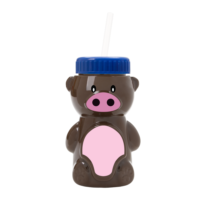 Cubbie RPET Bottle with Straw Lid - 20 oz.