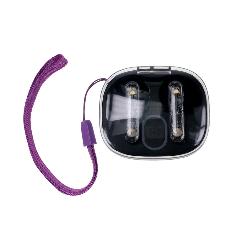 Light Up Display Lanyard Bluetooth Earbuds