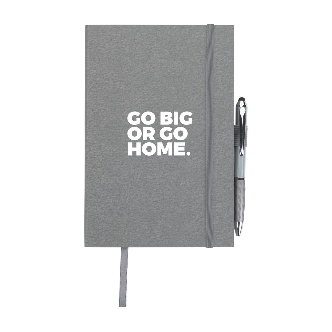 Good Value™ Color Edge Journal with Metallic Stylus Pen