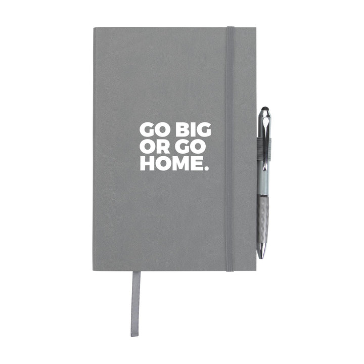Good Value™ Color Edge Journal with Metallic Stylus Pen