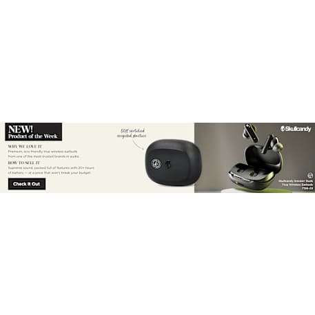Skullcandy Smokin' Buds True Wireless Earbuds