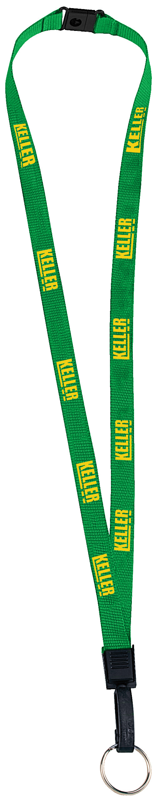 1/2" Breakaway Lanyard with Key Ring