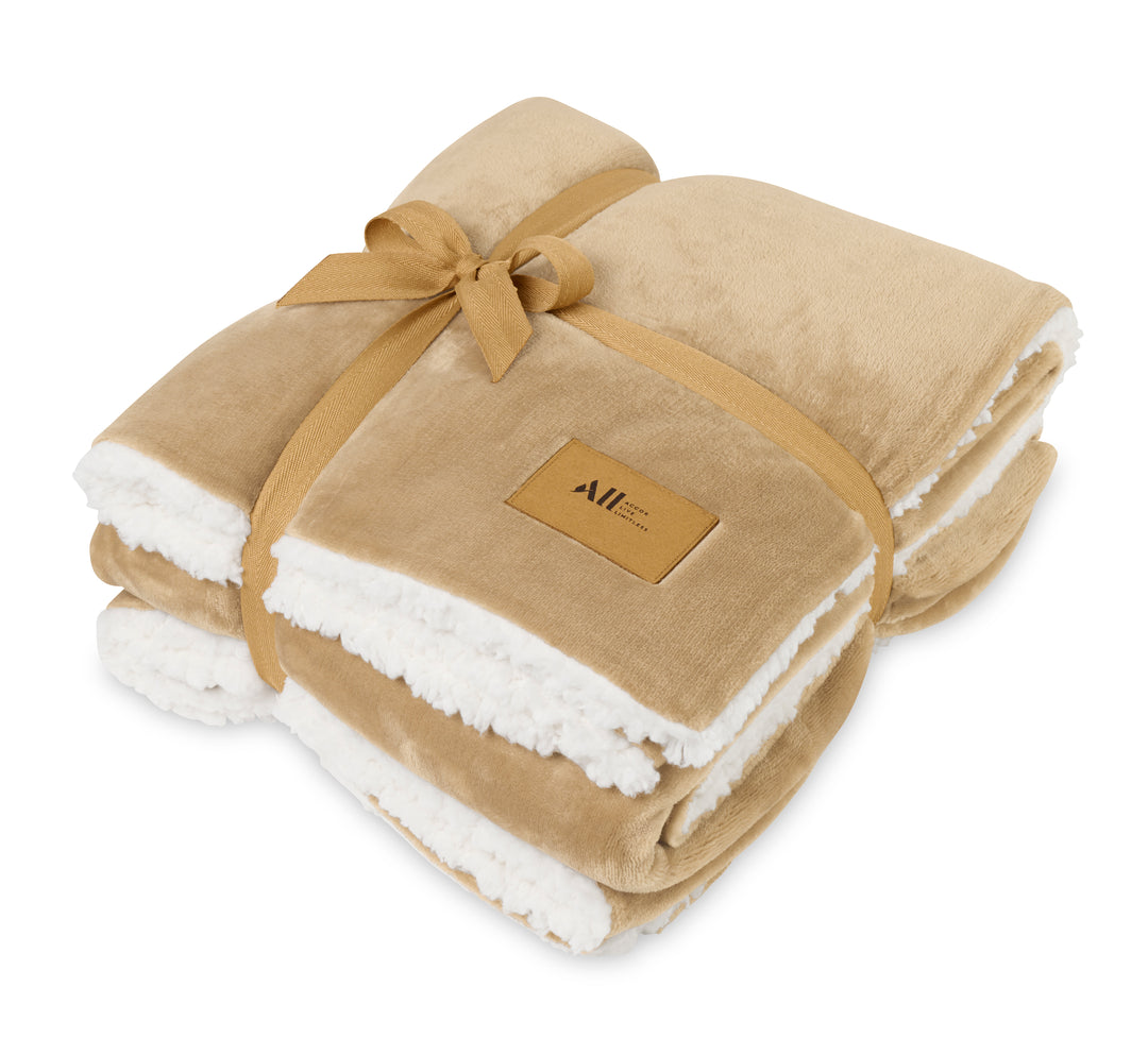 Mink Sherpa Blanket