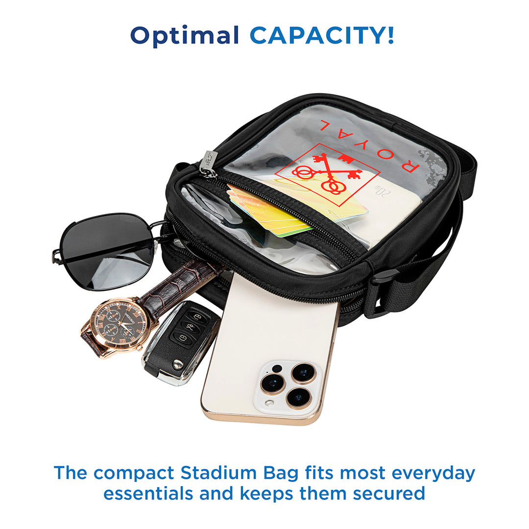 AeroLOFT® Clear View Crossbody Stadium Bag