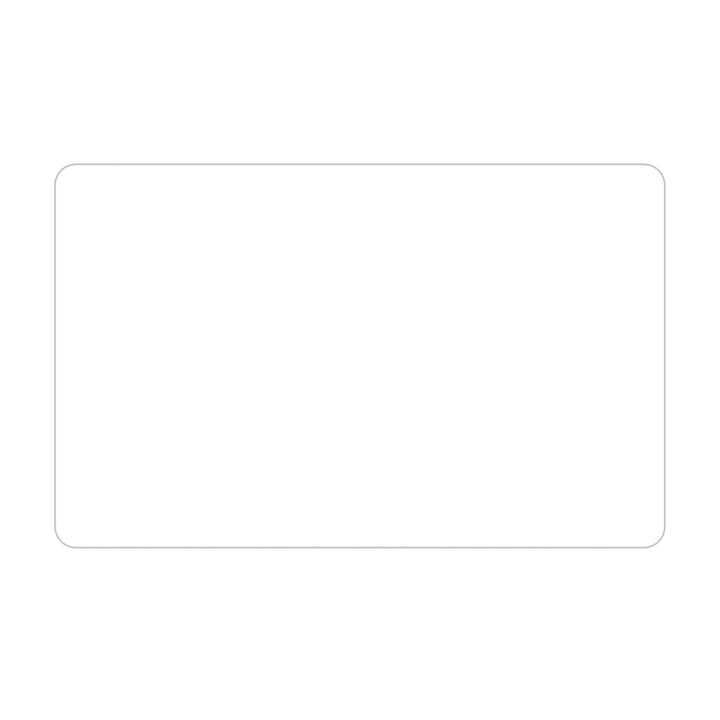 Ultra Removable Rectangle Rounded Corner Sticker