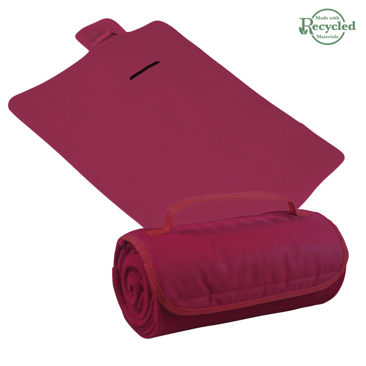 Recycled Roll-Up Blanket