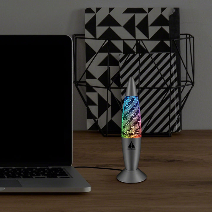 Groovy Glitter Lamp USB Mood Light