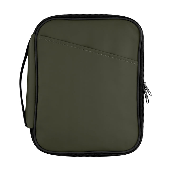 Hudson rPET Leatherette Tech Organizer
