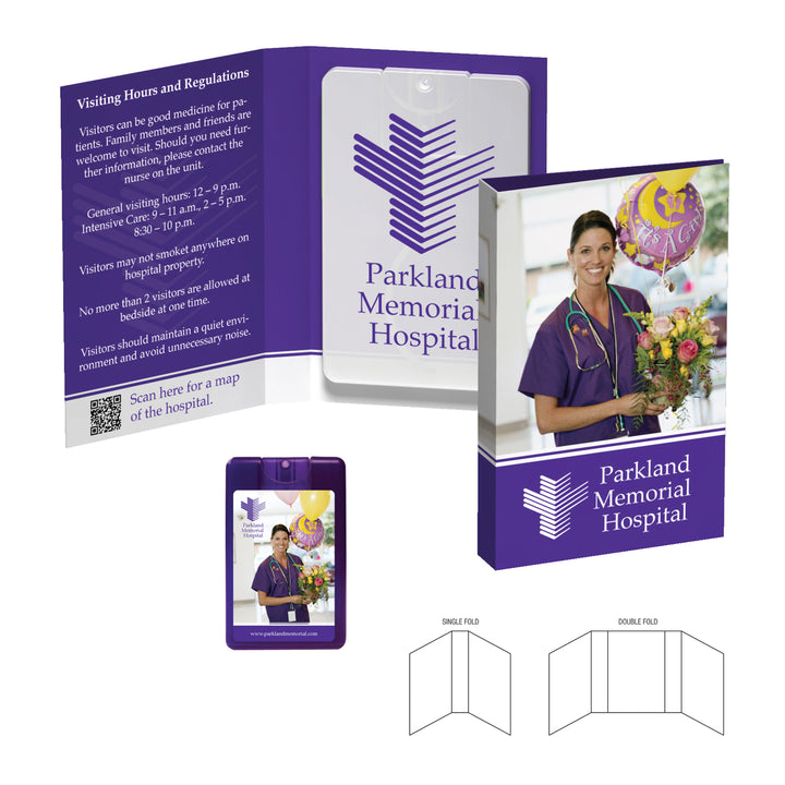 Tek Booklet With Credit Card Antibacterial Hand Sanitizer
