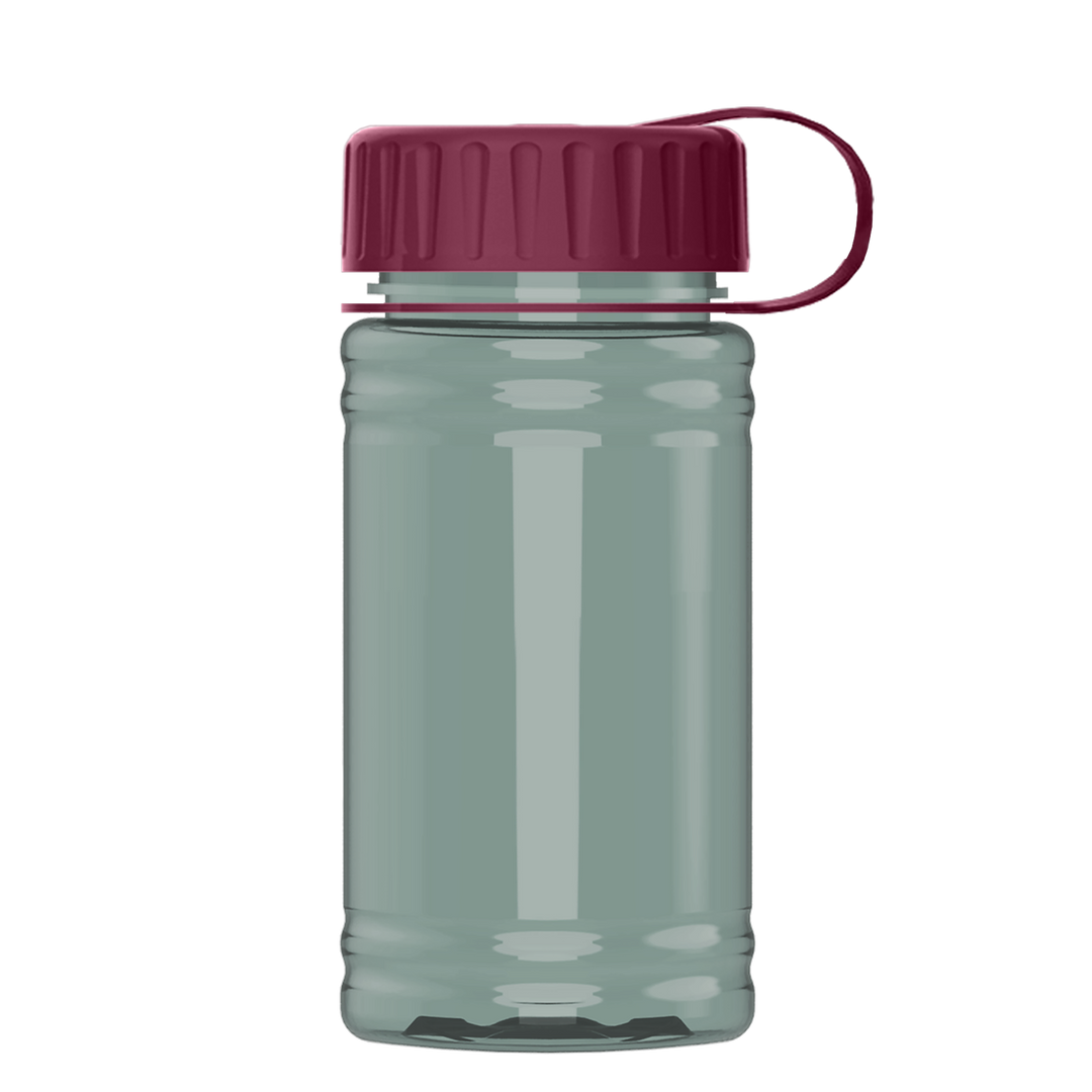 Mini RPET Bottle with Tethered Lid - 16 oz.