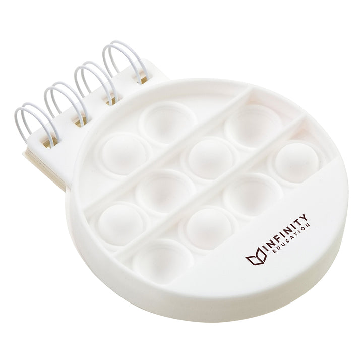 Round Spiral Notebook Push Pop
