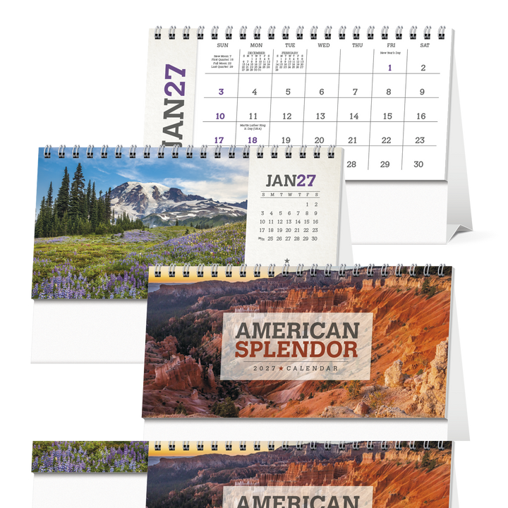 Triumph® Calendars American Splendor Desk Calendar