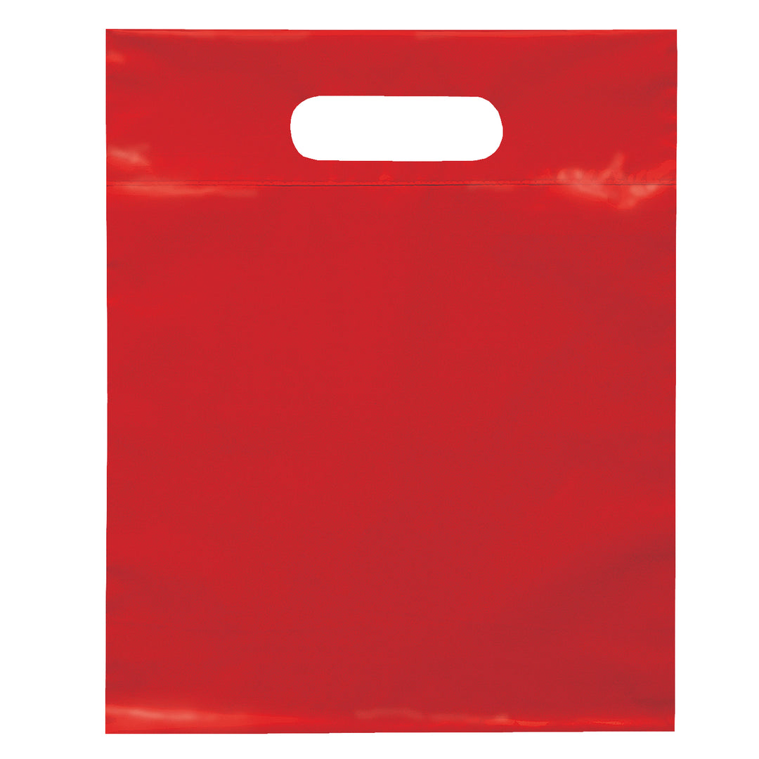 Die Cut Handle Bag - 9 1/2W x 12H - Flexo Ink Print