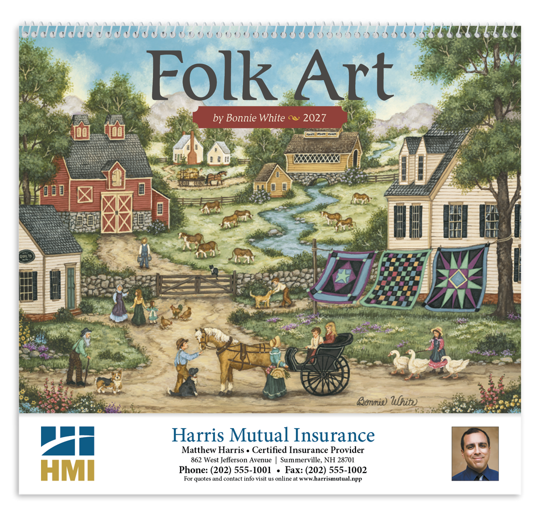 Triumph® Calendars Folk Art Calendar